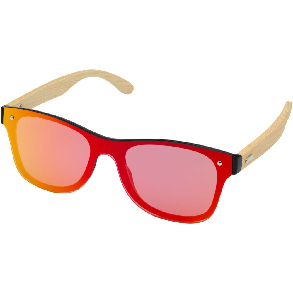 Logotrade business gift image of: Tan sunglasses with bamboo temples
