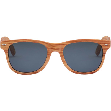 Logo trade promotional merchandise picture of: Mira wood-look sunglasses