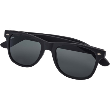 Logo trade advertising product photo of: Arlo bamboo sunglasses with black coating