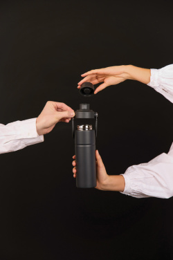 Logotrade promotional giveaway picture of: Baltimore trek RCS recycled SS bottle 600 ML