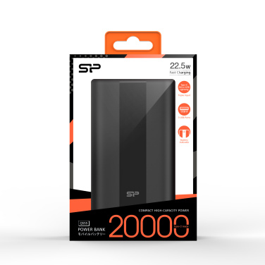 Logo trade promotional merchandise image of: POWER BANK SILICON POWER QP55 10000 MAH