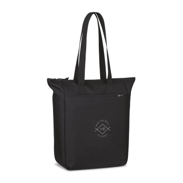 Logo trade promotional gifts image of: Renew AWARE™ rPET Zippered Tote