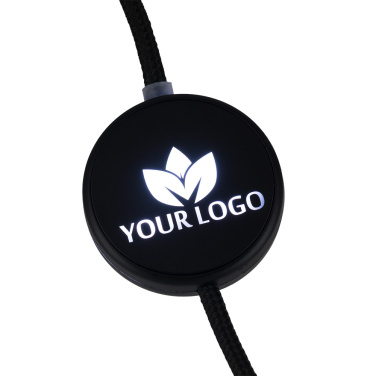 Logo trade business gift photo of: Cable 4in1 with illuminated logo - LH-ZM02