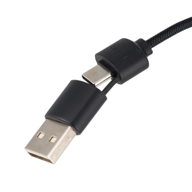 Logo trade promotional merchandise photo of: Big cable 4in1 with illuminated logo - i5w