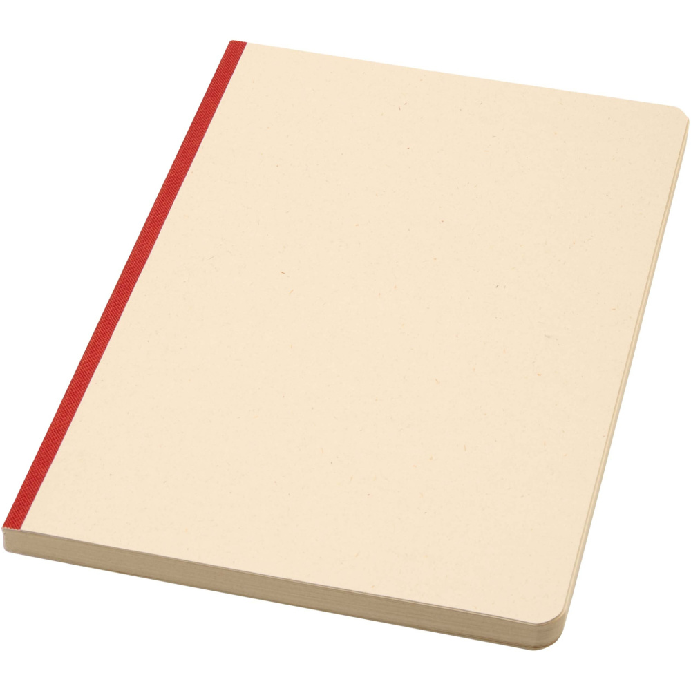 Logotrade promotional product picture of: Liliana A5 sugarcane and RPET soft cover notebook