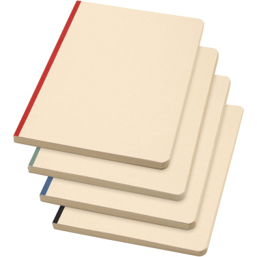 Logotrade promotional giveaways photo of: Liliana A5 sugarcane and RPET soft cover notebook