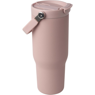 Logo trade promotional items image of: Bronx 900 ml RCS recycled stainless steel copper vacuum insulated tumbler with dual function lid