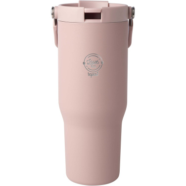 Logotrade advertising product image of: Bronx 900 ml RCS recycled stainless steel copper vacuum insulated tumbler with dual function lid