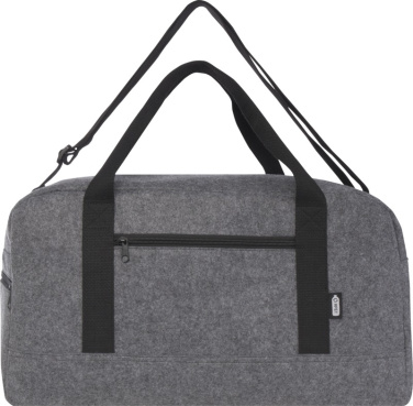 Logo trade promotional products image of: Felta GRS recycled duffel bag 35L