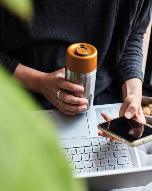 Logo trade promotional items image of: Black+Blum Insulated Leakproof Travel Cup Stainless Steel