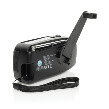 Logotrade business gift image of: RescueWave RCS recycled plastic emergency radio