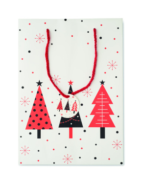 Logo trade promotional giveaway photo of: Gift paper bag large