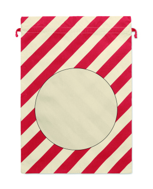Logotrade corporate gift image of: Large Santa cotton bag