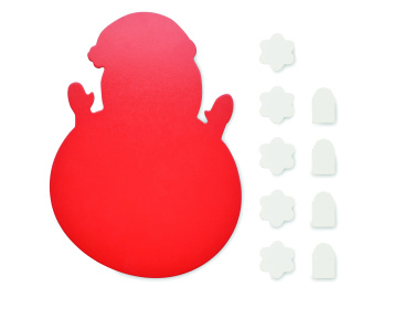 Logo trade corporate gifts picture of: Christmas wooden tic tac toe