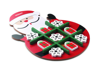 Logotrade promotional merchandise picture of: Christmas wooden tic tac toe