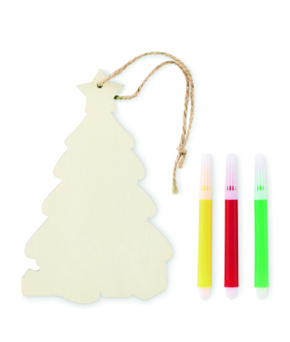 Logotrade promotional product picture of: Christmas tree ornament