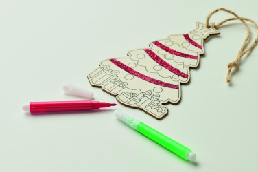 Logo trade promotional merchandise image of: Christmas tree ornament