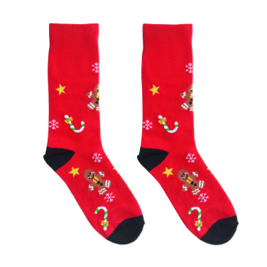 Logo trade promotional products picture of: Pair of Christmas socks M
