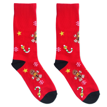 Logotrade promotional product image of: Pair of Christmas socks L