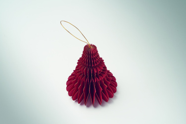 Logo trade corporate gift photo of: Christmas paper tree hanger