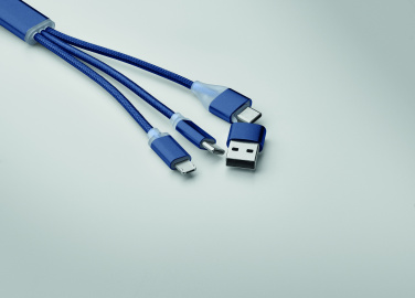 Logo trade advertising product photo of: 4 in 1 charging cable type C