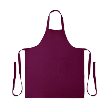 Logo trade promotional gifts image of: Organic cotton apron 240 gr/m²