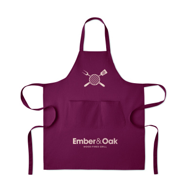 Logo trade promotional merchandise image of: Organic cotton apron 240 gr/m²