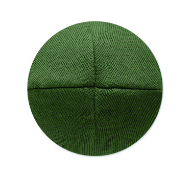 Logo trade business gift photo of: Unisex beanie RPET polyester
