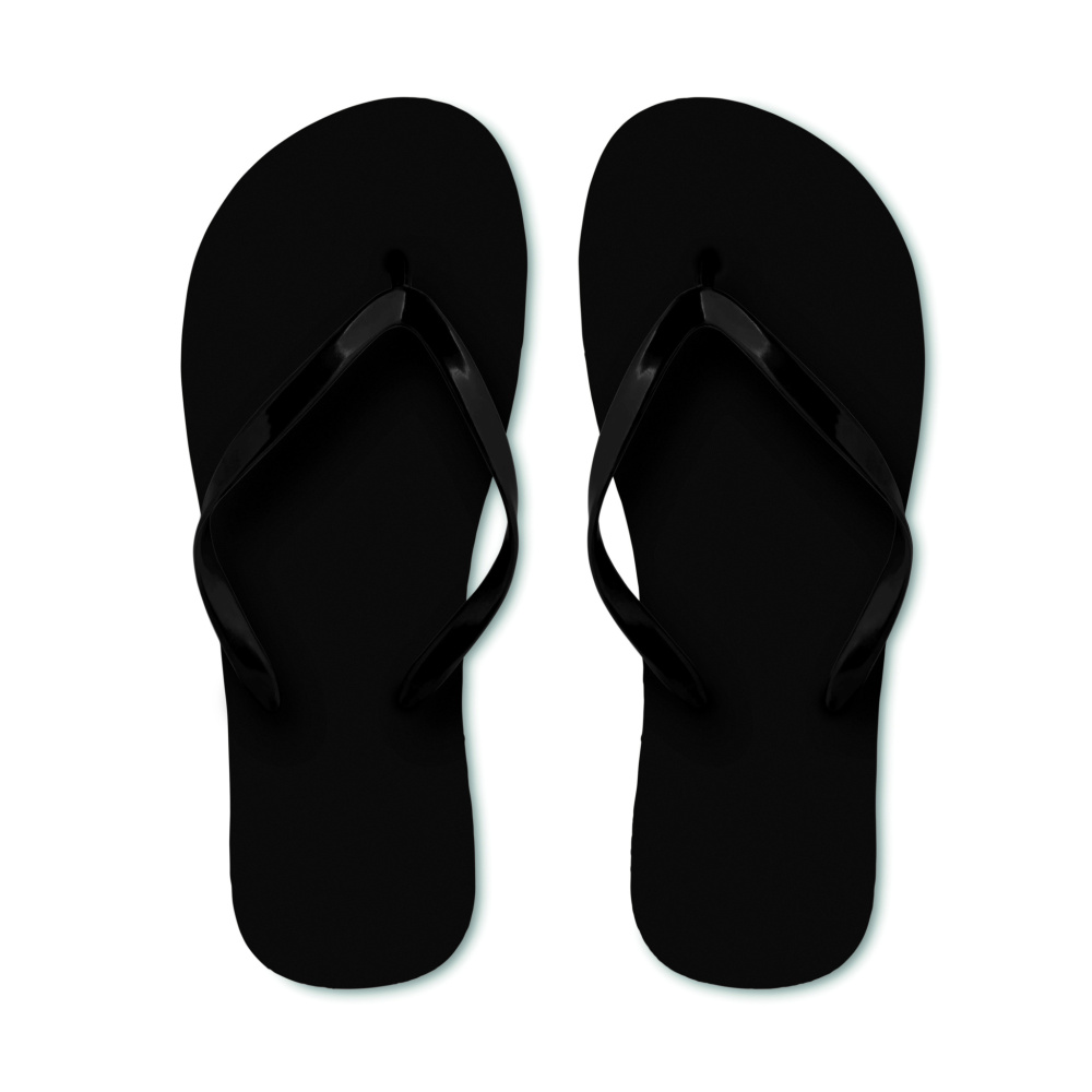 Logo trade promotional merchandise image of: EVA beach slippers M