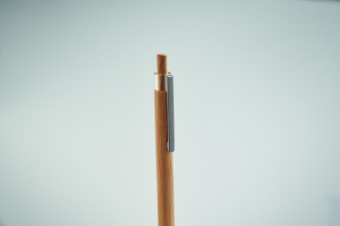 Logotrade promotional merchandise image of: Push button bamboo pen