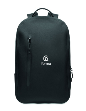 Logo trade promotional product photo of: 300D RPET computer backpack