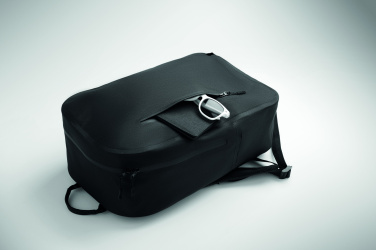 Logo trade corporate gifts image of: 300D RPET computer backpack