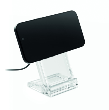 Logotrade business gift image of: Acrylic wireless charger 15W