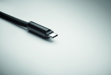 Logo trade promotional merchandise photo of: 60W charging and data lanyard