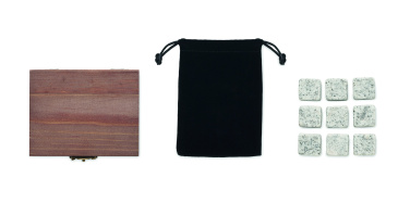 Logo trade promotional item photo of: 9 stone ice cube set in box