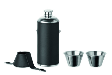 Logotrade promotional merchandise image of: Hip flask with shot cups