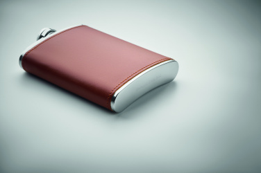 Logo trade promotional giveaways picture of: Slim hip flask 200 ml