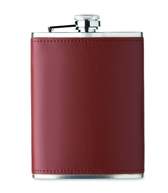 Logo trade promotional gift photo of: Slim hip flask 200 ml