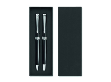 Logo trade promotional item photo of: Ball pen and roller set