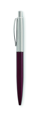 Logo trade promotional merchandise photo of: Push button pen in box