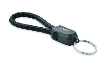 Logo trade promotional merchandise picture of: Key ring loop cable type-C
