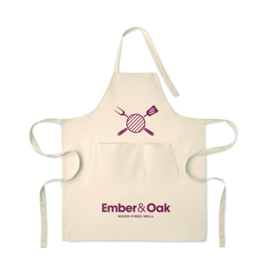 Logo trade promotional merchandise photo of: Organic cotton apron 240 gr/m²