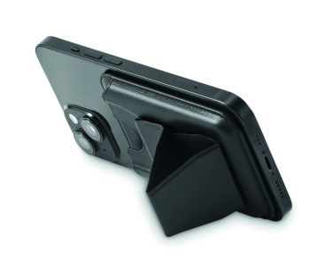 Logo trade corporate gifts picture of: Magnetic PU cardholder