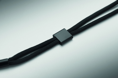 Logo trade advertising products image of: RPET phone wrist cord