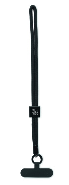 Logotrade promotional gift image of: RPET phone wrist cord