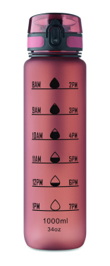 Logotrade business gift image of: Sports water bottle RPET 1L