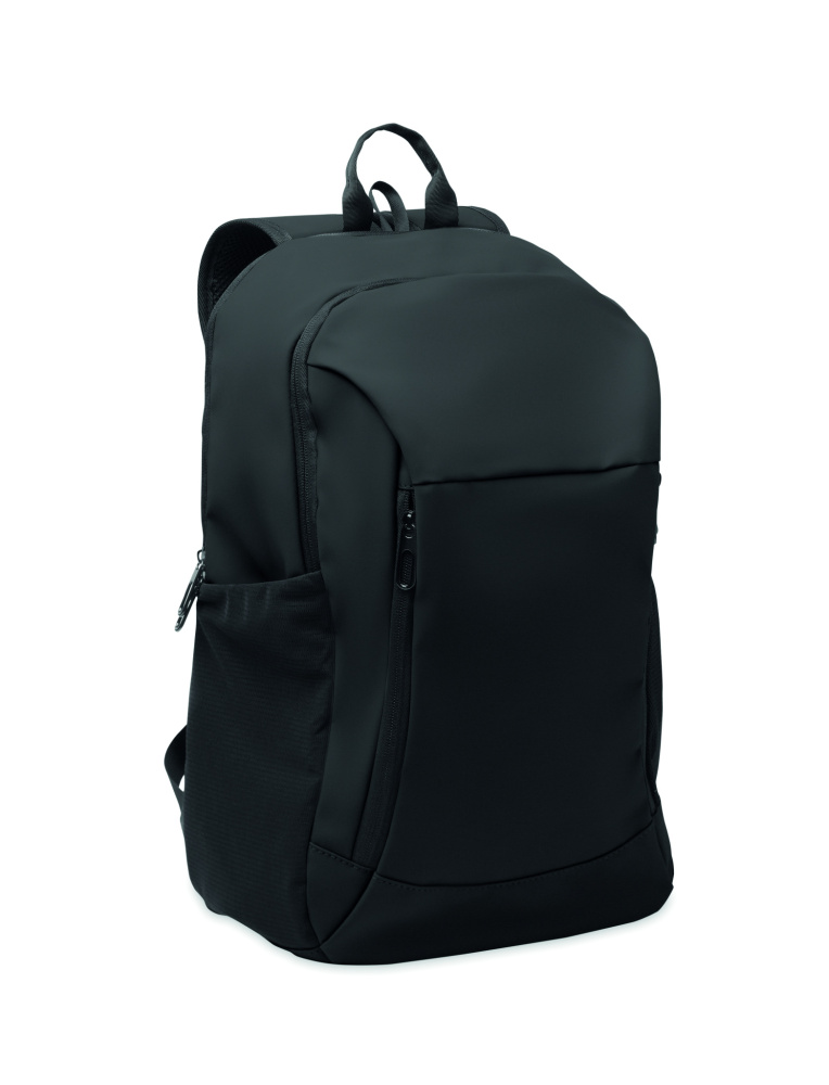 Logo trade promotional products picture of: 15" soft PU laptop backpack
