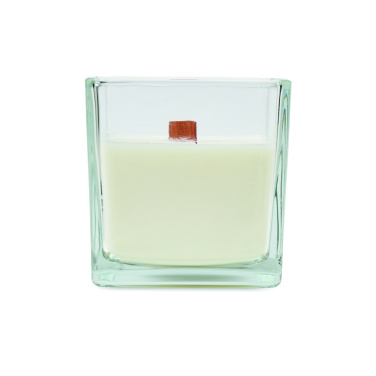 Logo trade promotional giveaways image of: Plant based wax candle 600gr