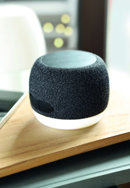 Logo trade promotional gift photo of: 15W wireless charger speaker