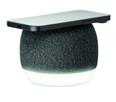 Logo trade promotional products picture of: 15W wireless charger speaker